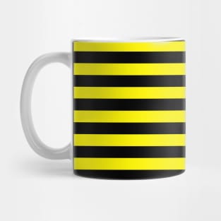 Yellow and Black Stripes Mug